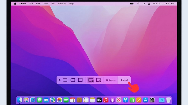 Quay màn hình MacBook có âm thanh với phím tắt