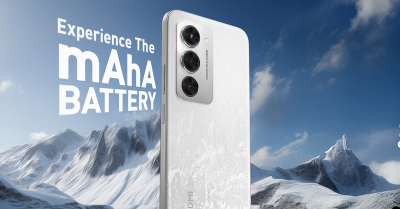 Redmi 15 5G được trang bị viên pin lớn