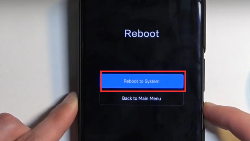 Reset điện thoại Xiaomi qua chế độ Recovery