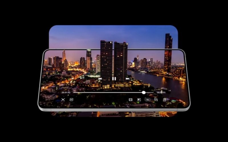 Galaxy S25 Edge sử dụng bền bỉ suốt ngày dài