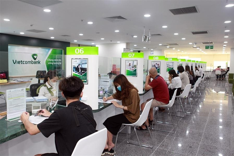 Sao kê tại quầy giao dịch Vietcombank