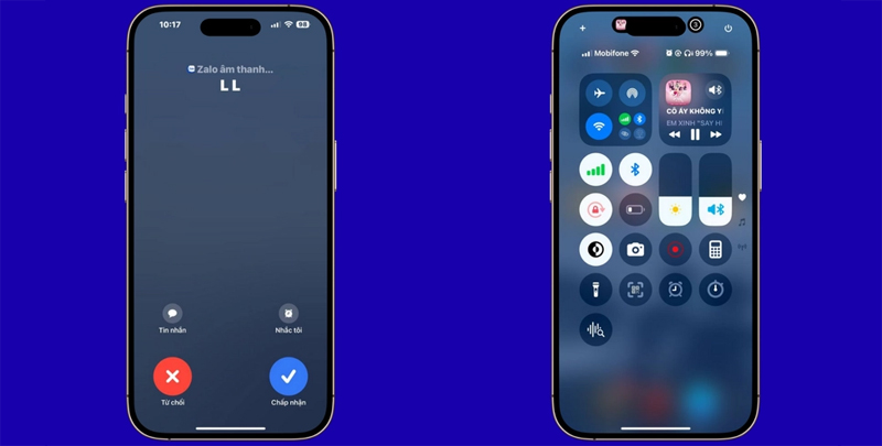 Nghe lại cuộc gọi Zalo bằng tính năng quay màn hình iPhone