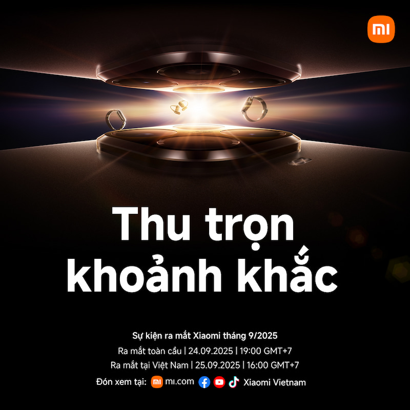 Thời gian ra mắt Xiaomi 15T và 15T Pro ra mắt