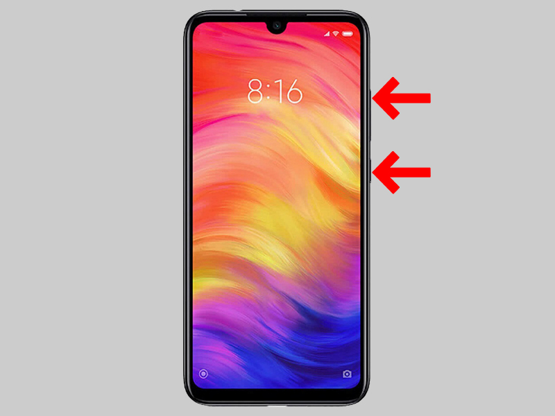 Tắt nguồn điện thoại Xiaomi