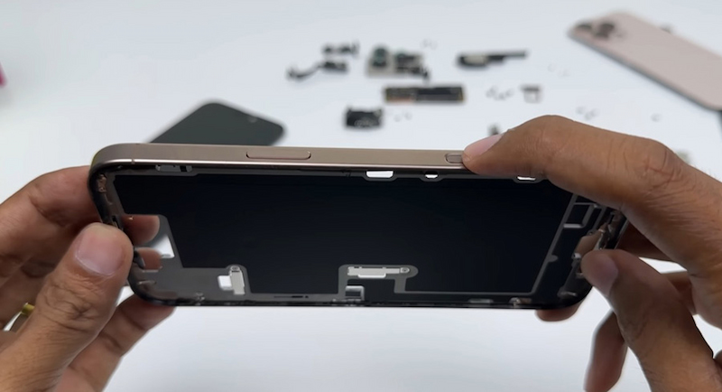 Thay khung iPhone khi khung bị biến dạng
