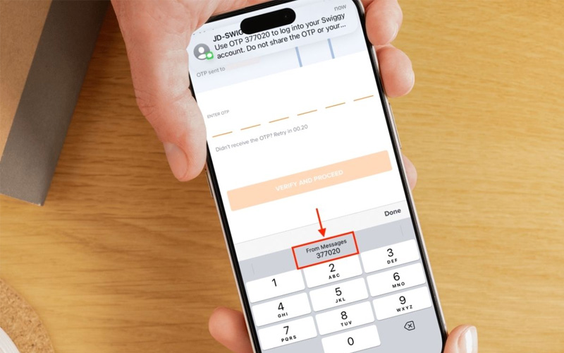 Tìm hiểu tính năng tự điền mã OTP trên iPhone