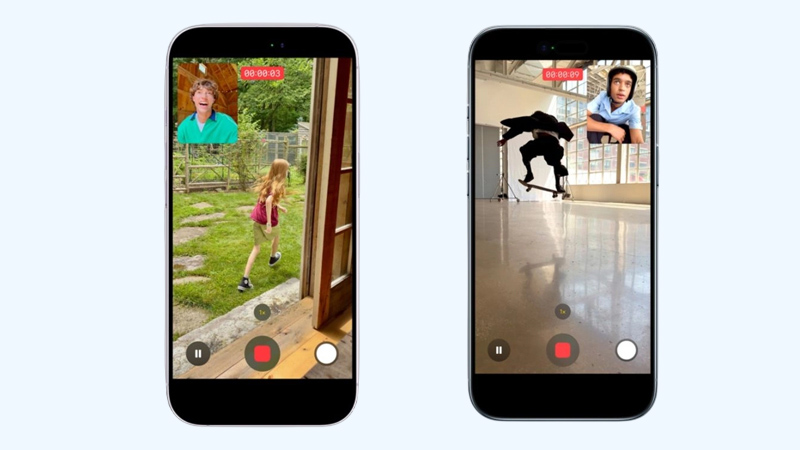 Kích hoạt Dual Capture giúp nâng tầm trải nghiệm quay phim trên iPhone 17