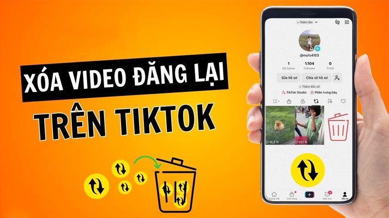Xóa video đăng lại trên TikTok mang lại nhiều lợi ích