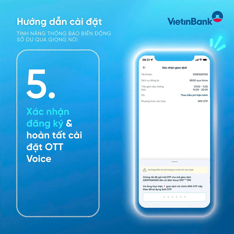 Bước 5: Xác nhận đăng ký và hoàn tất