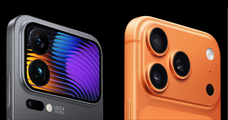 Xiaomi 17 Pro Max và iPhone 17 Pro Max