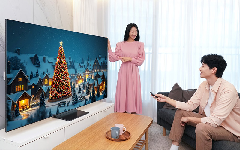 Cách hoạt động của Generative Wallpaper trên Samsung TV