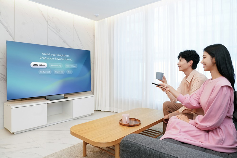 Cách sử dụng Generative Wallpaper trên Smart TV Samsung