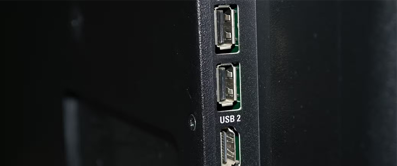 Cổng USB cũng là cổng nhận tín hiệu