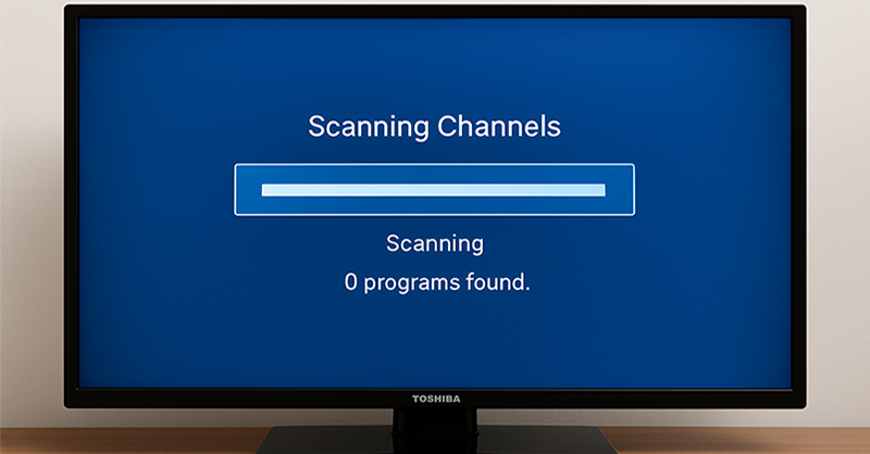 Hướng dẫn dò kênh tivi Toshiba chi tiết