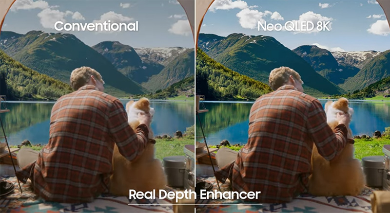 Real Depth Enhancer còn tinh chỉnh màu sắc và độ sáng trong từng khu vực