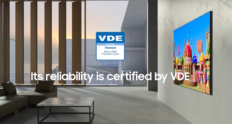 Tivi đã nhận chứng nhận từ VDE