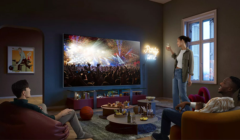 Dolby Vision 2 sử dụng cảm biến ánh sáng trên TV để nhận biết mức độ ánh sáng