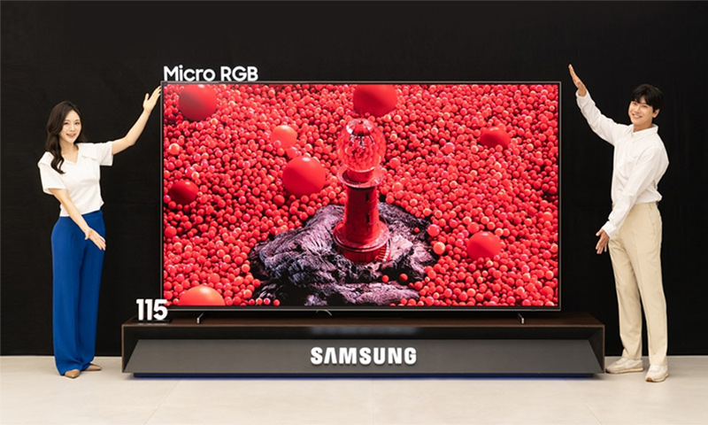 Tivi Micro RGB vừa được Samsung ra mắt lần đầu tiên với kích thước 115 inch