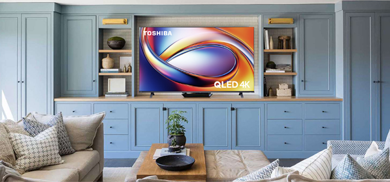 Tivi Toshiba QLED AI 4K 43 inch 43M450RP