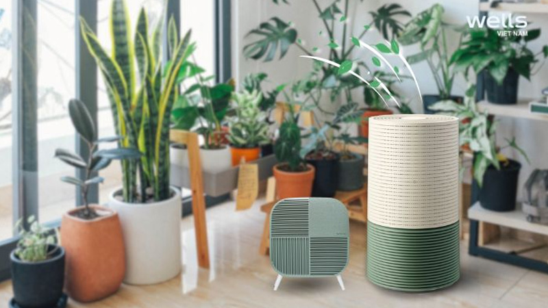 Máy lọc không khí Wells tiết kiệm năng lượng