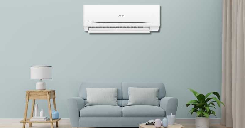 Máy lạnh Aqua được thiết kế tối giản, tinh tế