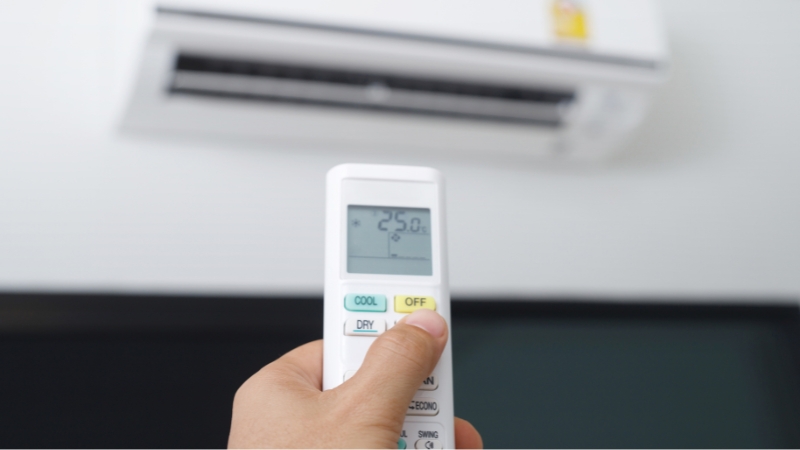 Nhiệt độ cài đặt ảnh hưởng đến hiệu quả làm mát phòng