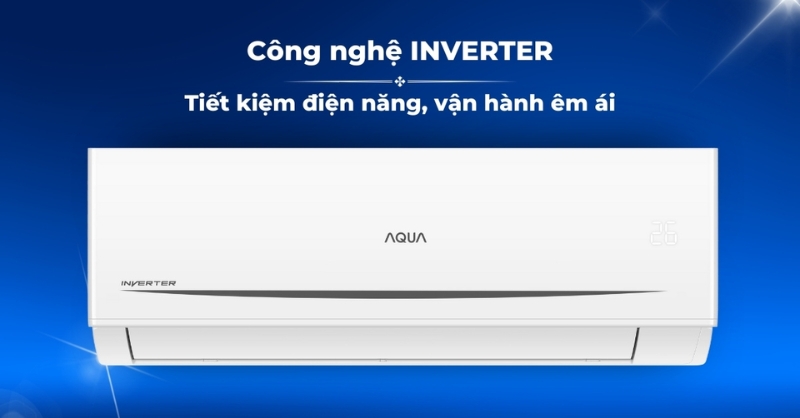 Công nghệ Inverter trên máy lạnh Aqua Inverter 1.5 Hp AQA-RV13QC2