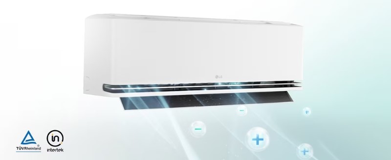 Công nghệ Plasmaster Ionizer++ trên máy lạnh LG DUALCOOL AI Air