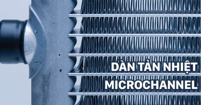 Dàn tản nhiệt Microchannel chống ăn mòn