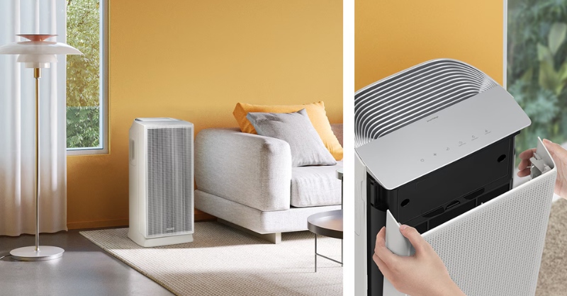 Lượng khí thoát ra từ phía trước bị yếu