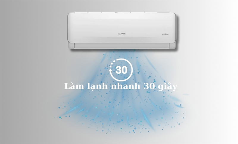 Máy lạnh AUFIT Inverter 1.5 Hp AFW12FHA4DI-3VN làm lạnh nhanh