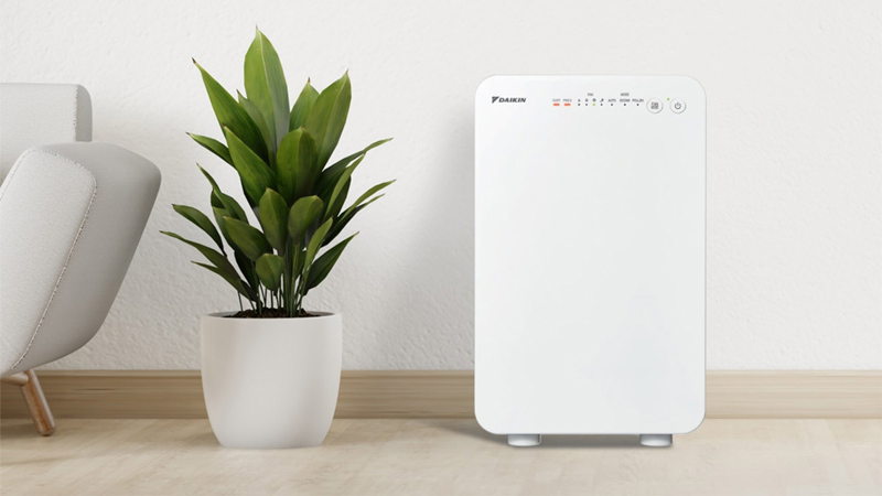 Máy lọc không khí Daikin gây ấn tượng với thiết kế hiện đại