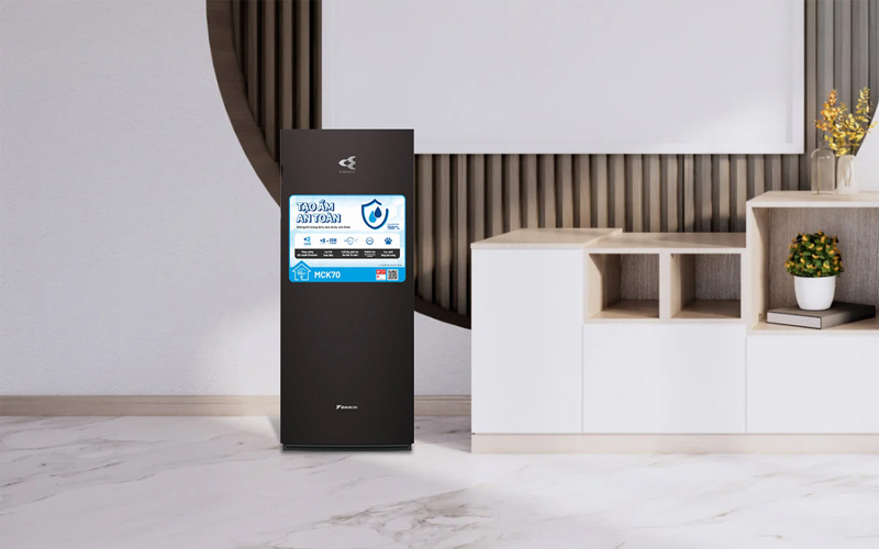 Máy Lọc Không Khí Daikin MCK70ZVM7-T 82W có thiết kế hiện đại
