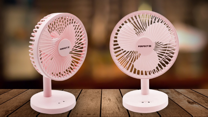 Quạt Để Bàn Sạc Tích Điện Perfect PF-QB2170