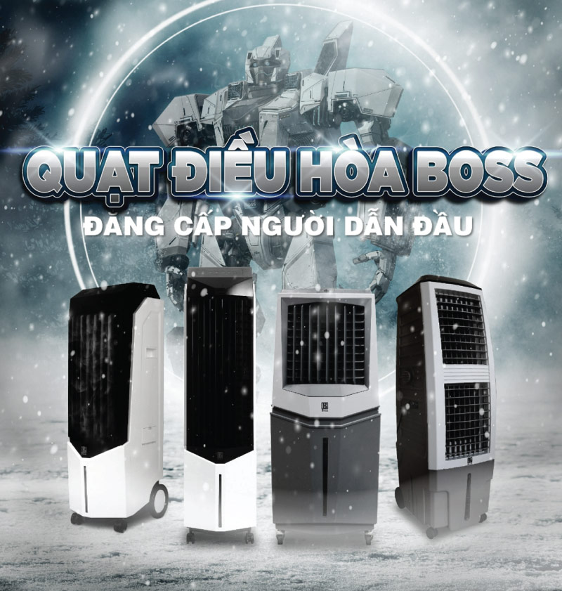 Quạt hơi nước Boss đến từ thương hiệu Nhật Bản