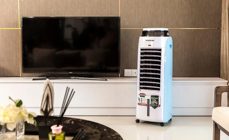 Quạt điều hòa phù hợp với không gian rộng rãi hơn