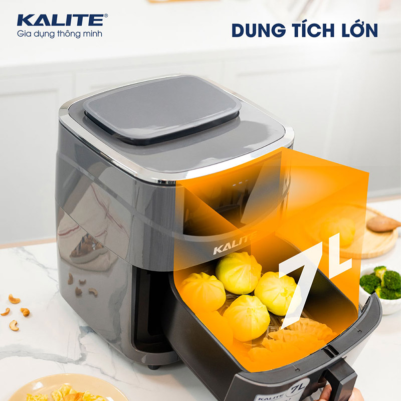 Dung tích lớn 7L phù hợp cho gia đình đông người