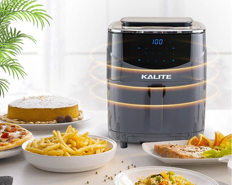 Nồi chiên không dầu được tích hợp thêm công nghệ hơi nước