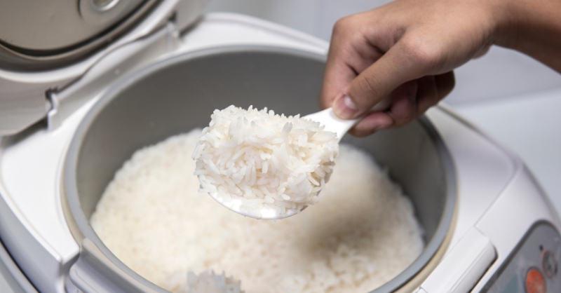 Tính khẩu phần gạo khi nấu cơm