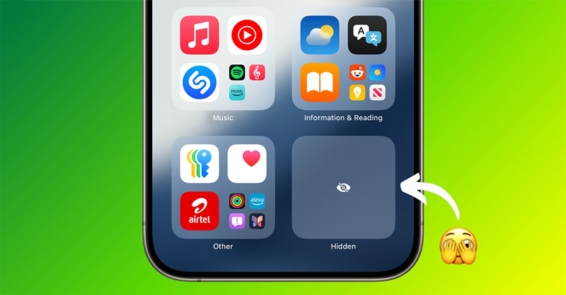Cách ẩn ứng dụng trên iPhone đơn giản dễ thực hiện