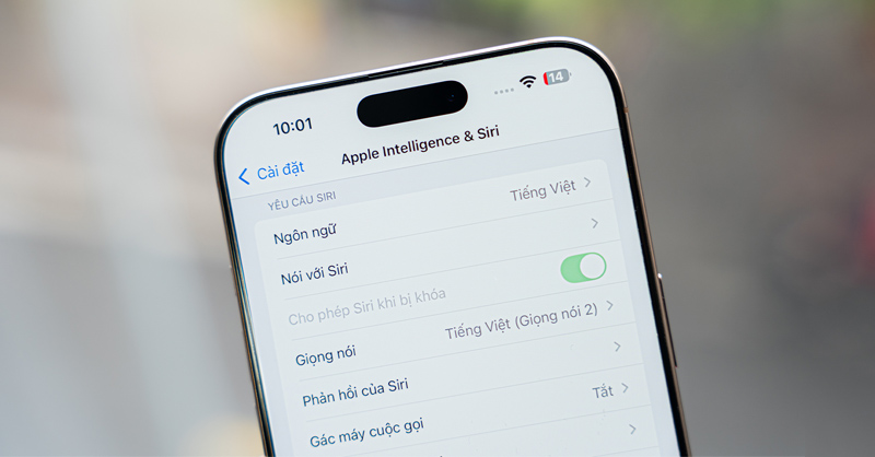 Kích hoạt Siri bằng tiếng Việt trên iPhone như thế nào