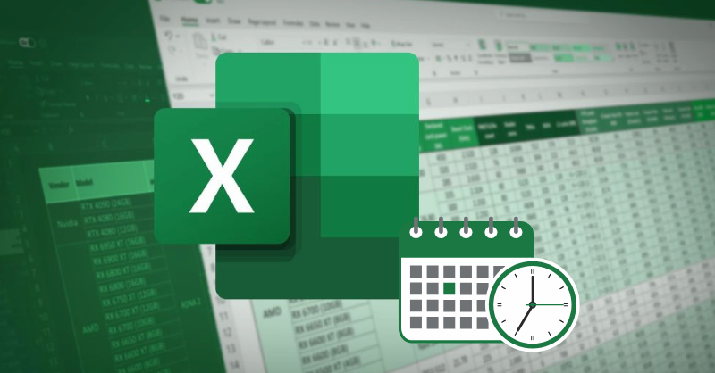 Định dạng ngày tháng năm trong Excel 