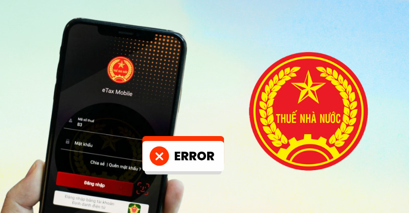 Không đăng nhập được eTax Mobile