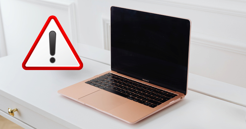 Macbook không lên màn hình