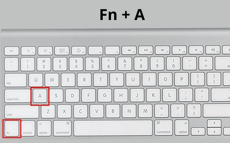 Sử dụng phím tắt để bật đèn bàn phím
