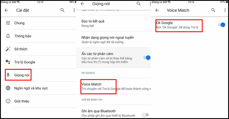 Bật trợ lý ảo Google bằng giọng nói trên điện thoại Android như thế nào