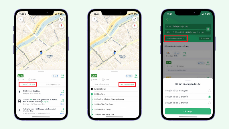 BusMap tìm trạm buýt gần nhất