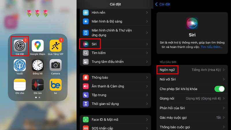 Kích hoạt Siri bằng tiếng Việt trên iPhone như thế nào