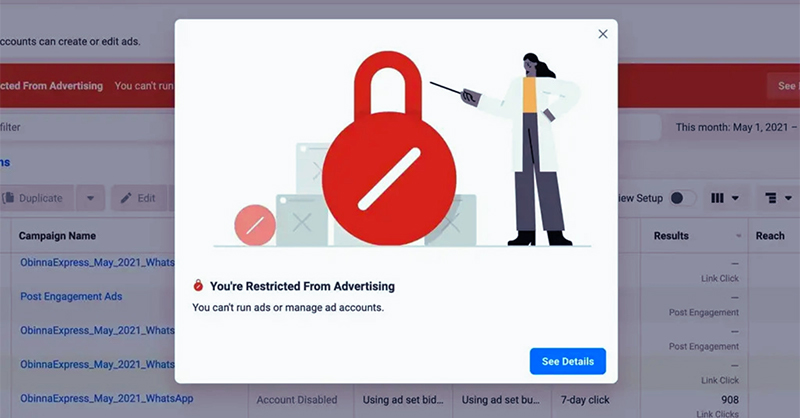Lấy lại group Facebook bị vô hiệu hóa