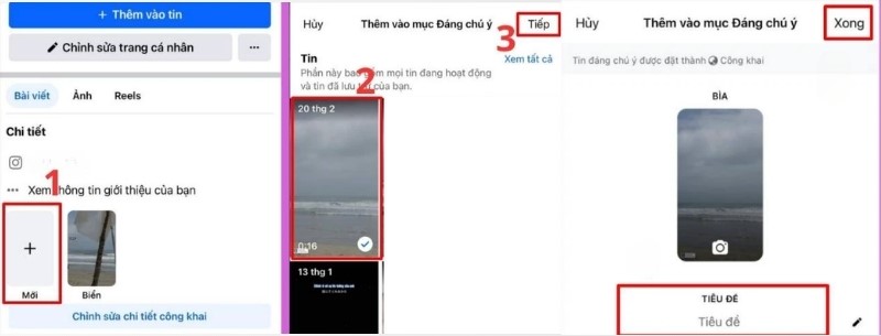 Cách tạo tin nổi bật trên Facebook tại mục “Đáng chú ý”